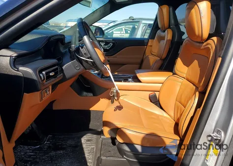 2022 Lincoln Aviator Black Label из США, поврежденный, VIN 5LM5J9XC7NGL05168